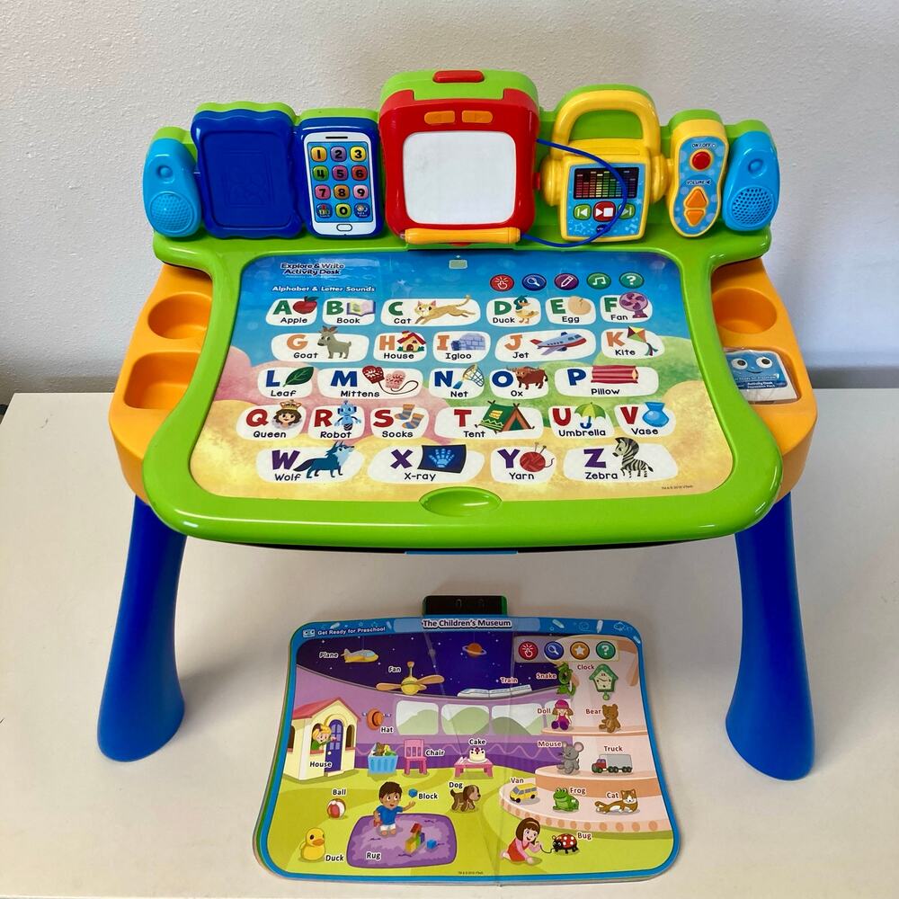 Vtech Explore & Write Activity Desk - Picture 2 of 5